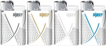DJEEP Paris X-WHITE Touch/Feel High Quality Reibrad Fzg. Bis zu 3500 Zündungen 2